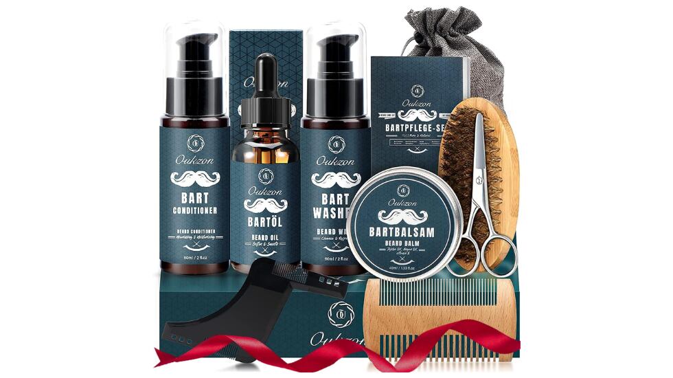 Kit para el cuidado de la barba.