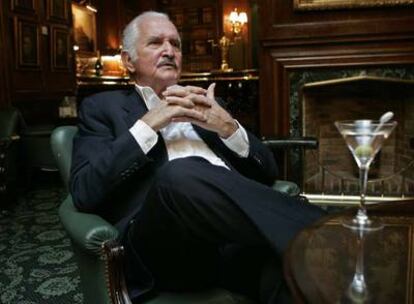Carlos Fuentes, fotografiado el año pasado en Madrid.