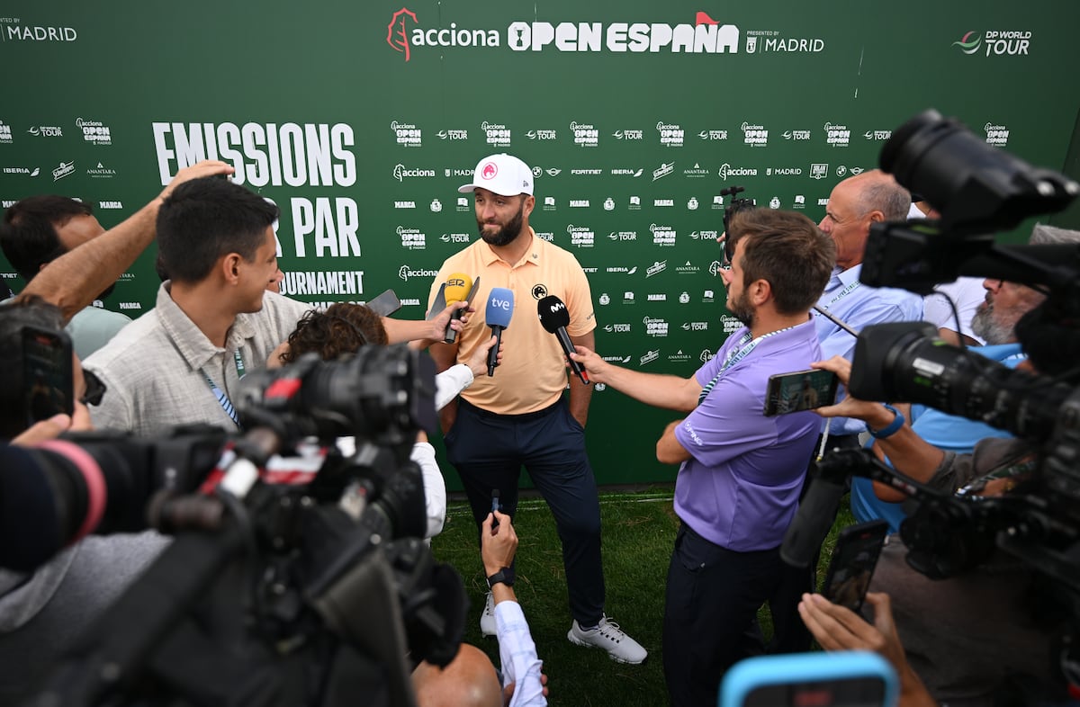 Jon Rahm: “My goal is not to be the savior of golf”