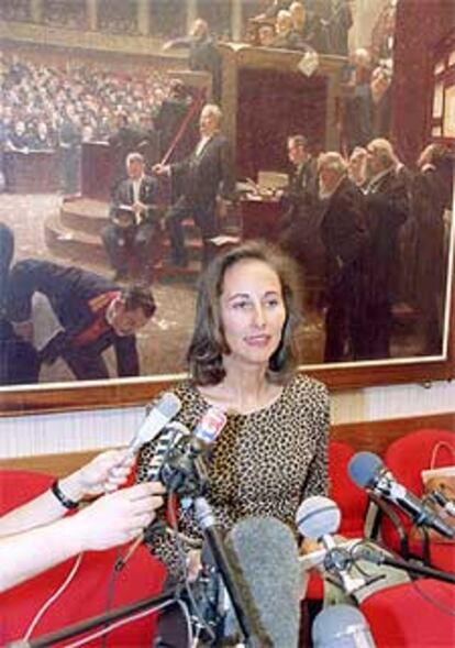 La ex ministra socialista Ségolène Royal, en París en 1995.