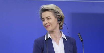 La presidenta de la Comisión Europea, Ursula von der Leyen.