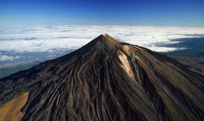 Pico del Teide, en la isla de Tenerife (Canarias).