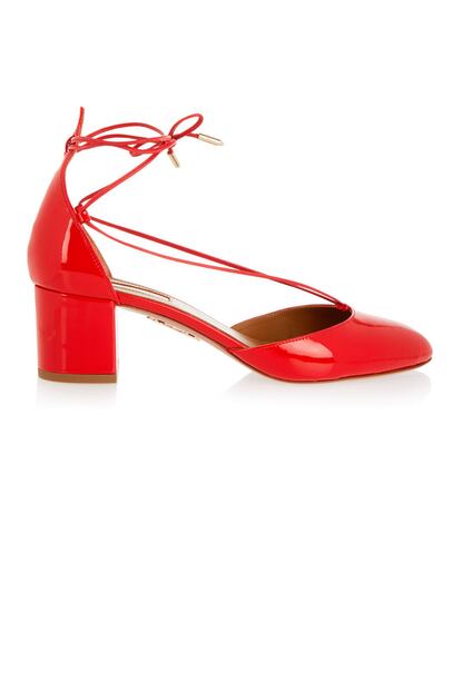 Zapatos rojos de Aquazzura (525 euros).
