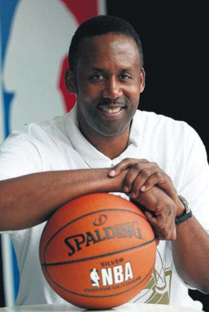 Rolando Blackman, durante la entrevista.