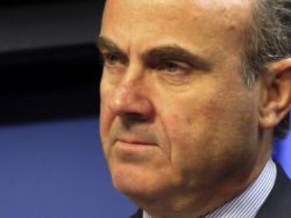 El ministro de Economía y Competitividad, Luis de Guindos.