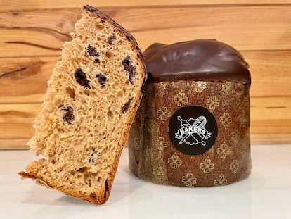 El panettone 'de choco' de The Bakers es ya un clsico de Navidad.