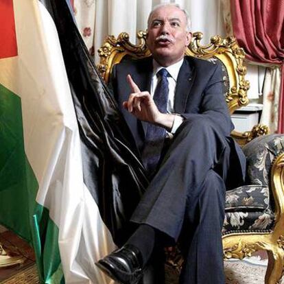 Riad Malki, ministro de Exteriores palestino