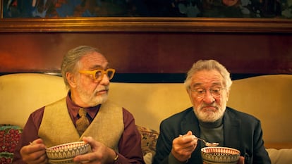 Luis Brandoni y Robert de Niro, en el quinto capítulo de 'Nada'.