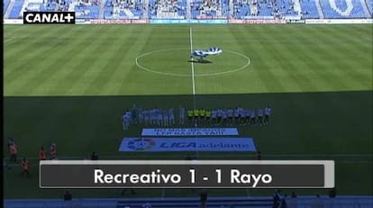 Recreativo 1 - Rayo Vallecano 1