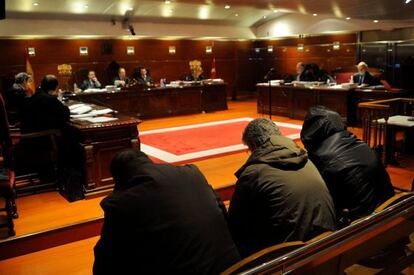 Imagen del juicio celebrado hoy en Vitoria.