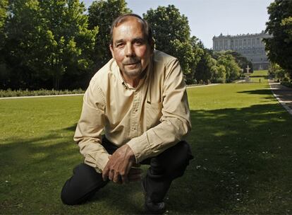 Carlos Ramos, en la pradera del Campo del Moro.