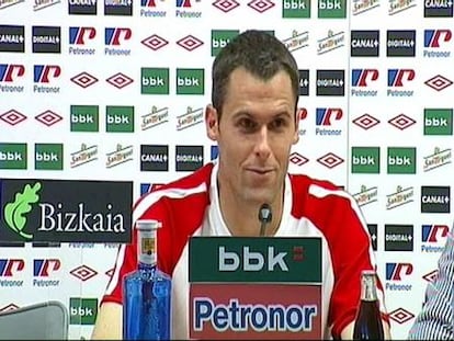 Orbaiz espera que Llorente siga en el Athletic muchos años