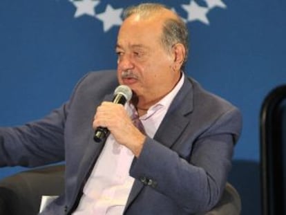 El empresario mexicano Carlos Slim 