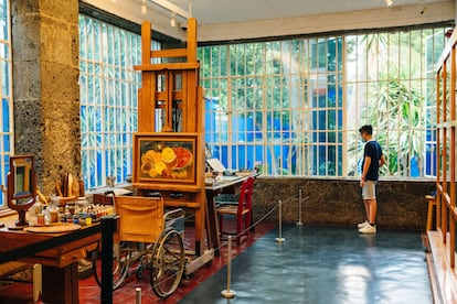 Una de las salas del Museo Frida Kahlo.