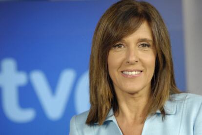 Ana Blanco, presenter of TVE-1's afternoon news show.