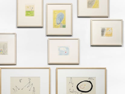 El firmamento inédito de Miró