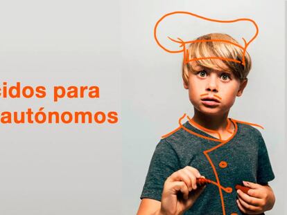 Orange defiende en una campaña que el autónomo ha nacido para serlo