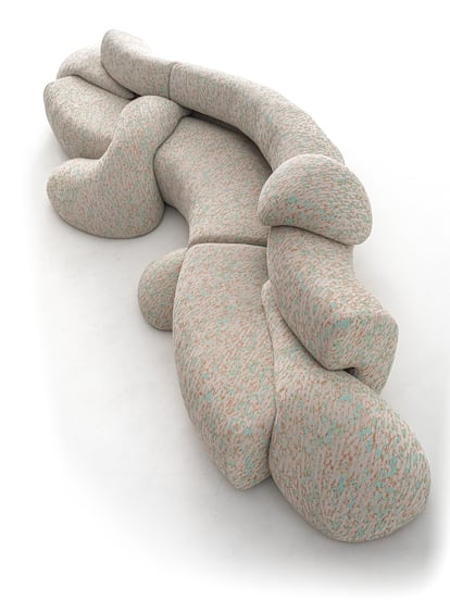 El sofá Gruuvelot, diseño de Patricia Urquiola para Moroso.