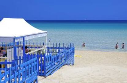 Playa de Noto (Sicilia).