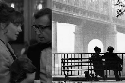  

	'Manhattan' (Woody Allen, 1979)
	
	Woody Allen: –¿Qué tipo de perro tienes?

	Diane Keaton: –Un perro salchicha, para mí es un sustituto del pene.

	Woody Allen: –Ah, pues en ese caso debería tener un gran danés, ¿no?