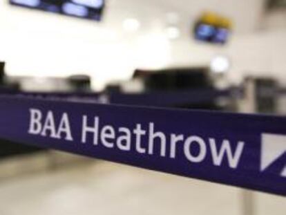 Imagen del aeropuerto de Heathrow, operado por BAA