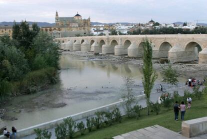 El río Guadalquivir, cuyas competencias ejerce Andalucía, a su paso por Córdoba.