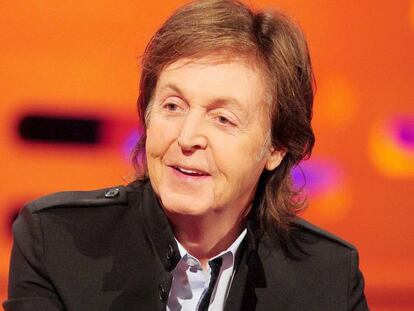 O cantor britânico Paul McCartney.