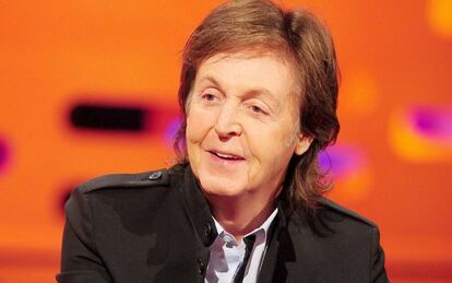 O cantor britânico Paul McCartney.