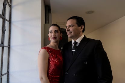 Hector Tobar Mondaca y Yeal Toporowicz Zambo viajaron desde Chile para la competencia.