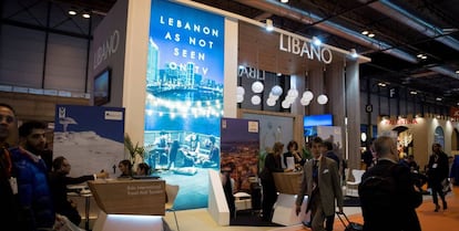 El stand de Líbano en la Feria Internacional del Turismo (Fitur).