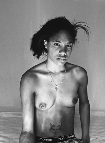 <i>Autorretrato,</i> de LaToya Ruby Frazier (Pittsburgh, EE UU, 1982).