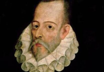 Retrato de Miguel de Cervantes y Saavedra de Juan de Jáuregui y Aguilar.