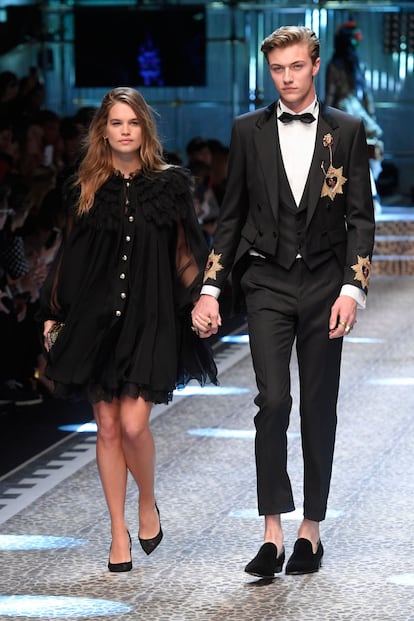 FASHION-ITALY-WOMEN-DOLCE GABBANA