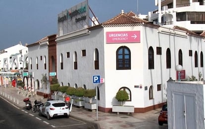 Hospital Quirón Salud, en el sur de Tenerife.