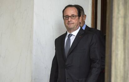El presidente francés, François Hollande