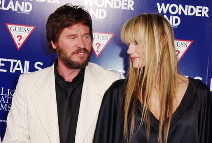 Daryl Hannah y Val Kilmer en un estreno en Hollywood en 2003.