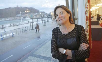 Martine Reicherts, directora general de Cultura y Educación de la UE, en San Sebastián.