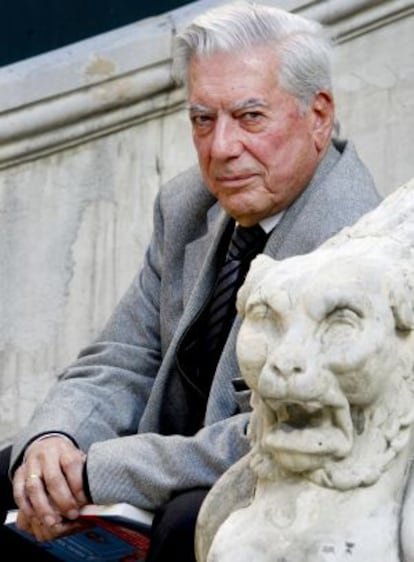 Mario Vargas Llosa in Madrid last month.