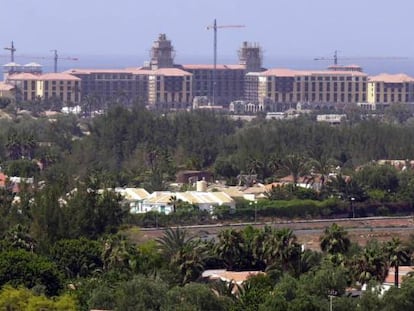 Urbanización turística en Maspalomas 