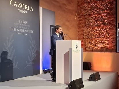 Luis Cazorla, socio director de Cazorla Abogados.