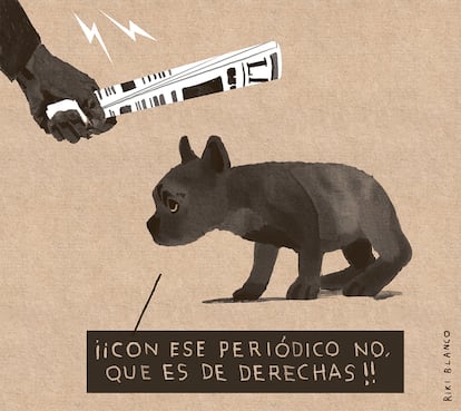 Viñeta de Riki Blanco del 5 de mayo de 2025