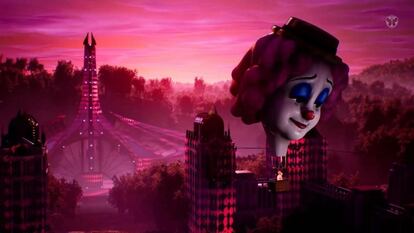 Vista de la actuación de Katy Perry en Tomorrowland.