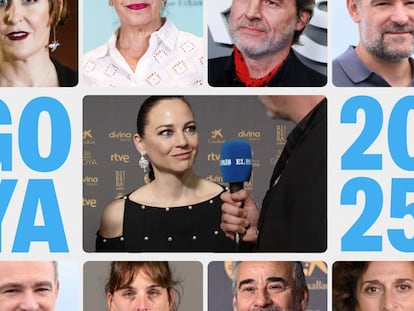 Alfombra roja de los Premios Goya 2025