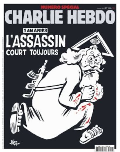 Portada del número especial de 'Charlie Hebdo'.