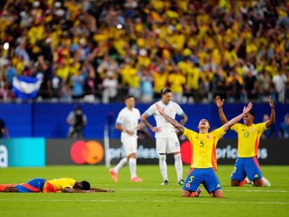 Colombia vs Uruguay en la semifinal de la Copa América