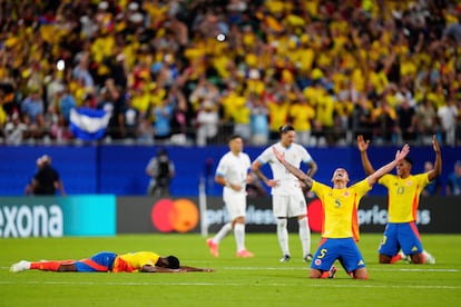 Colombia vs Uruguay en la semifinal de la Copa América