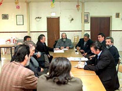 Directivos de la FARA, reunidos ayer en Sevilla con Rodríguez Arribas como presidente.