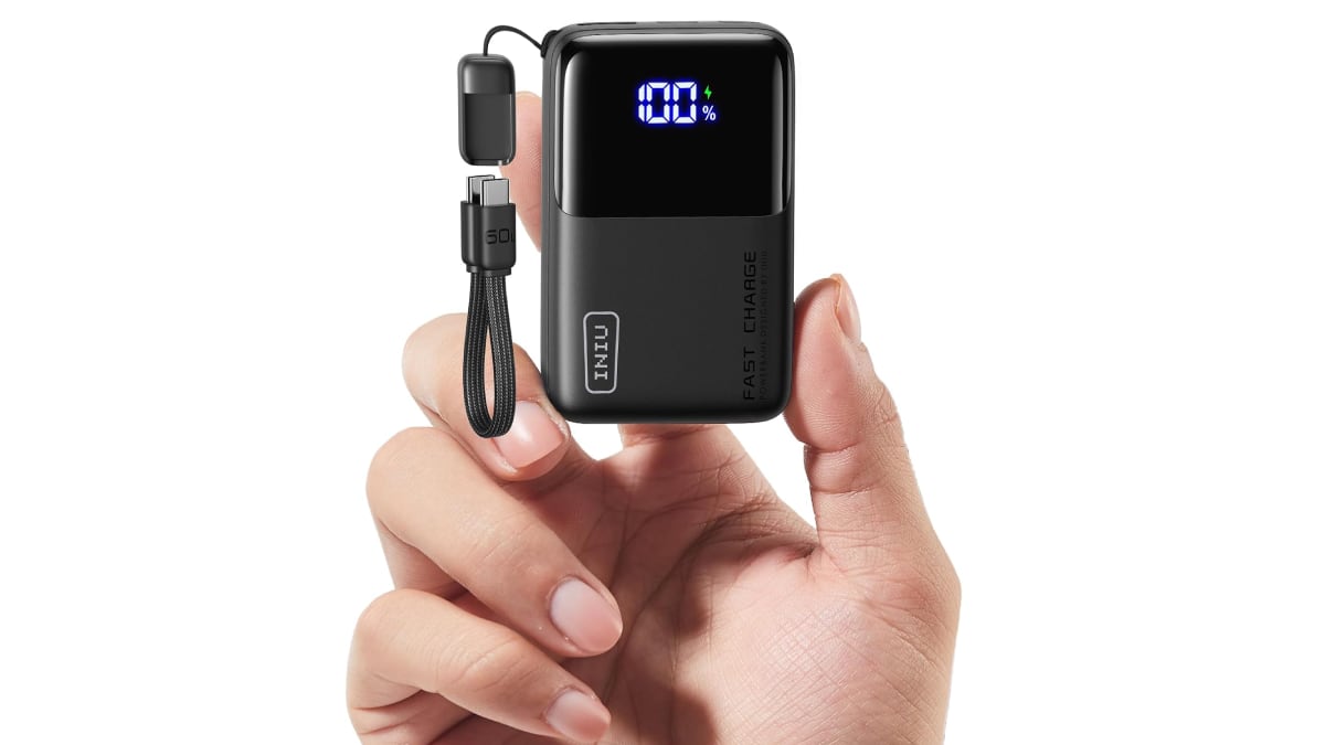 'Powerbank' mini de carga rápida con 10.000 mAh.