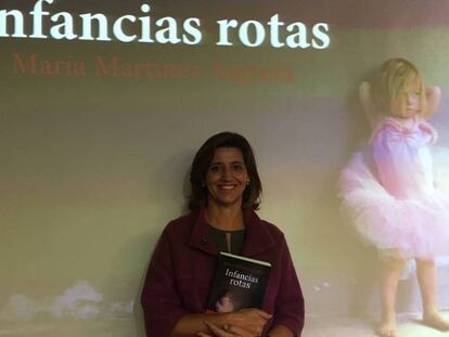 María Martínez- Sagrera durante la presentación de su libro.