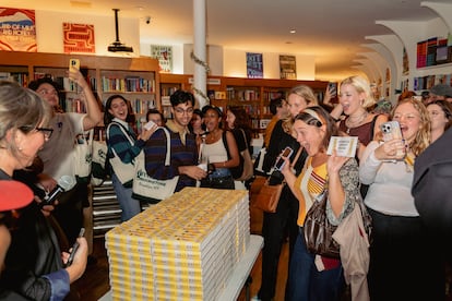 La festa de presentació d''Intermezzo', de Sally rooney, a la llibreria Greenlight de Brooklyn.